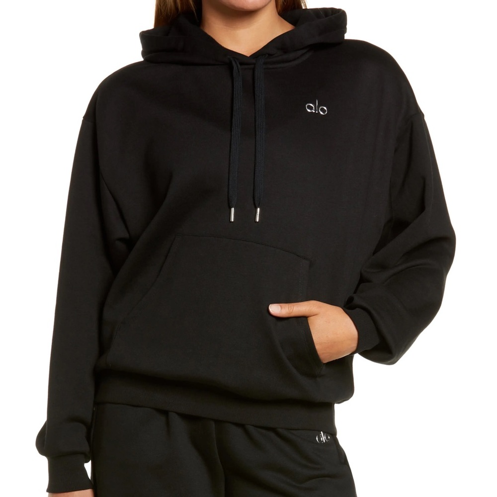Alo Yoga Accolade Hoodie Black XS